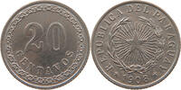 20 CENTAVOS 1908 PARAGUAY  VZ-