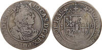 18 GROSZY ORT 1658 POLAND Johann Casimir 1649-1668 S