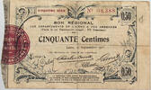 FRANCE 50 CENTIMES ARDENNES -