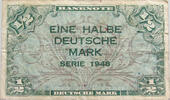DEUTSCHLAND 1/2 MARK -