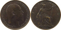 GREAT BRITAIN FARTHING 1910 Edward VII. (1901 - 1910) SS 12,00 EUR  + 5,99 EUR frais d'envoi