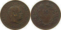 PORTUGAL 10 REIS CARLOS I. (1889-1908) -