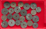 BELGIUM  COLLECTION LOT PERIOD 1939-1945 BELGIUM 23PC 125G DIV. 23,00 EUR  + 5,99 EUR frais d'envoi
