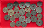 BELGIUM  COLLECTION LOT PERIOD 1939-1945 BELGIUM 25PC 126G DIV. 25,00 EUR  + 5,99 EUR frais d'envoi