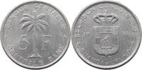 BELGIAN CONGO 5 FRANCS -
