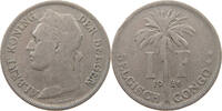 BELGIAN CONGO FRANC Albert I. 1909-1934 -