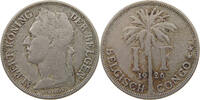 BELGIAN CONGO FRANC Albert I. 1909-1934 -