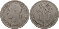 BELGIAN CONGO FRANC Albert I. 1909-1934 -