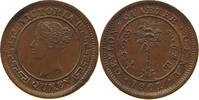CEYLON 1/4 CENT Victoria 1837-1901 -