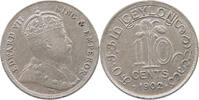 CEYLON 10 CENTS Edward VII. (1901 - 1910) -