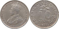 CEYLON 10 CENTS George V. (1910-1936) -