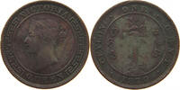 CEYLON CENT Victoria 1837-1901 -