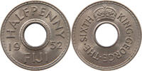 FIJI 1/2 PENNY George VI. (1936-1952) -