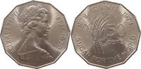 FIJI 50 CENTS Elizabeth II. (1952-2022) -