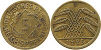 WEIMARER REPUBLIK 5 REICHSPFENNIG DIE ERROR -