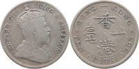HONG KONG 10 CENTS Edward VII. (1901 - 1910) -