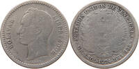 VENEZUELA 1/2 BOLIVAR 1924 S 30,00 EUR  + 5,99 EUR frais d'envoi