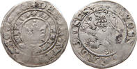 BÖHMEN PRAGER GROSCHEN Johann von Luxemburg 1310-1346 KUTTENBERG -