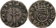 FRANCE LORRAINE LOTHRINGEN 1/2 DEMI GROS CHARLES III. 1545-1608 -