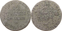 SACHSEN ALBERTINISCHE LINIE 1/24 TALER Friedrich August II. 1733-1763 -