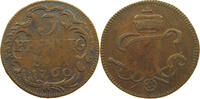 MAINZ ERZBISTUM 3 PFENNIG Johann Friedrich Karl, Graf von Ostein 1743-1763 -
