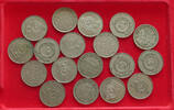 CEYLON SRI LANKA RUPEE COLLECTION LOT CEYLON SRI LANKA RUPEE 18PC 129G -