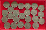 MOROCCO DIRHAM COLLECTION LOT MOROCCO 1 DIRHAM 24PC 144G -