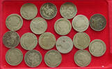 COLLECTION LOT PORTUGAL ESCUDOS BEFORE 1945 18PC 140G DIV