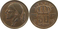 BELGIUM 50 CENTIMES Badouin I (1951-1993) -