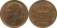 BELGIUM 50 CENTIMES Badouin I (1951-1993) -