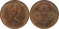 ISLE OF MAN 1/2 NEW PENNY Elizabeth II. (1952-2022) -