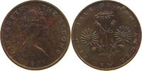 ISLE OF MAN 1/2 NEW PENNY Elizabeth II. (1952-2022) -