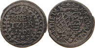 LÖWENSTEIN-WERTHEIM-VIRNEBURG Kreuzer Heinrich Friedrich, 1683-1721. -