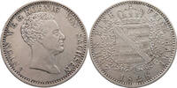 SACHSEN ALBERTINISCHE LINIE TALER Anton 1827-1836 -