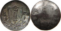 Schweiz St. Gallen Einseitiger Pfennig -