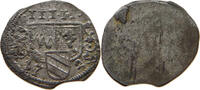 Würzburg Bistum 3 Heller Christoph Franz von Hutten 1724-1729 -
