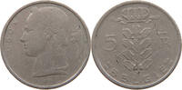 BELGIUM 5 FRANCS STEMPELDREHUNG 20° -