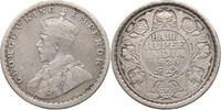 INDIA BRITISH 1/2 RUPEE George V. (1910-1936) -