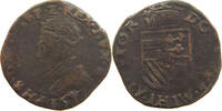 SPANISH NETHERLANDS BRABANT LIARD OORD FELIPE II. 1556-1598 -
