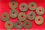 BRITISH EAST AFRICA 10 CENTS COLLECTION LOT EAST AFRICA 10 CENTS 12PC 125G -