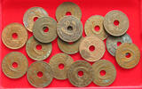 BRITISH EAST AFRICA 10 CENTS COLLECTION LOT EAST AFRICA 10 CENTS 17PC 174G -