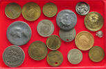 EUROPE MEDALS COLLECTION LOT MEDALS 17PC 146G -