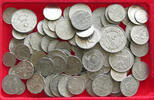 WORLD ONLY AL COLLECTION LOT WORLD EUROPE ONLY ALUMINIUM COINS 94PC 127G -