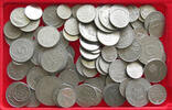 WORLD ONLY AL COLLECTION LOT WORLD EUROPE ONLY ALUMINIUM COINS 95PC 124G -
