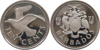 BARBADOS 10 CENTS 1973 PROOF 7,00 EUR  + 5,99 EUR frais d'envoi
