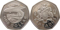 BARBADOS DOLLAR 1973 PROOF 8,00 EUR  + 5,99 EUR frais d'envoi