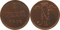 FINLAND PENNI Nikolaus II. (1894-1917) -