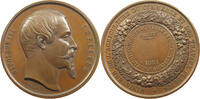FRANCE MEDAILLE NAPOLEON III. Concours agricole de Rouen, 1861, par Caqué -