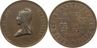 FRANCE MEDAILLE MEDAILLE 1848 FETE DU CHAMP DE MARS 21 MAI 1848 -