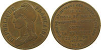 FRANCE MEDAILLE MEDAILLE 1848 HONNEUR AU COURAGE DES BRAVES CITOYENS PARIS -